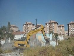Altındağ'da yıkımlar sürüyor