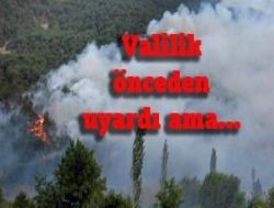 IIgaz'daki yangın söndürüldü