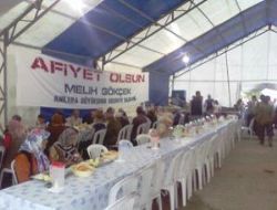Ankara'da iftar çadırları doldu taştı
