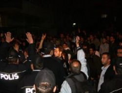 Ankara'da terör protestosu