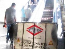 Metro'da ‘merdiven tırmanışı'