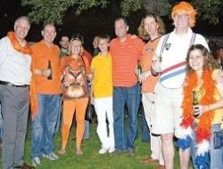 Ankara'da turuncu kırmızı renkler