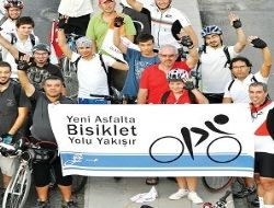 Yeni asfalta bir bisiklet yolu yakışır