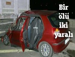 Kamyonun altına girdi