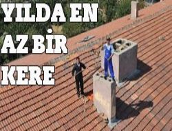 Baca temizliği hayat kurtarıyor
