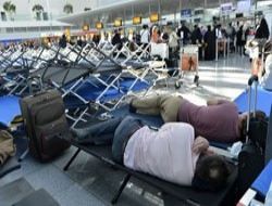 Lufthansa yolcuları Ankara'da mahsur kaldı