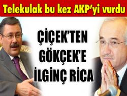 Çiçek'in Gökçek'ten arsa ricası 