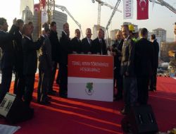 Temelin ilk harcı atıldı