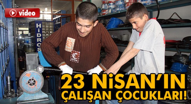 23 Nisan'ın çalışan çocukları