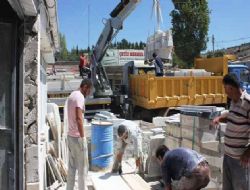 Mermerciler veda etti