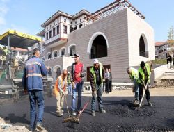 Sütunlar gömüldü