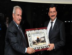 Filistin büyükelçisine Keçiören'de veda yemeği