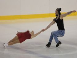 Mansız'ın buz şovu