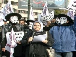 Vendetta maskesiyle füze kalkanı eylemi