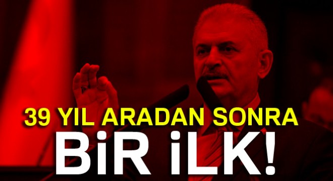 39 yıl aradan sonra bir ilk