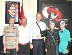 Başkan Akgül'e 'Geçmiş Olsun' Ziyareti
