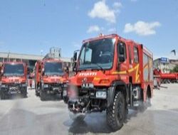 İtfaiye filosuna 12 yeni takviye