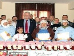 Köylü kadınlar marmelat üretti
