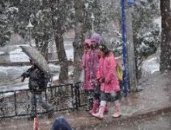 Ankara'da kar yağışı etkili oldu