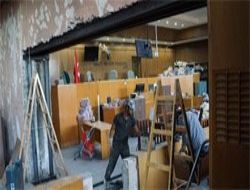 Adliye'ye büyük salon