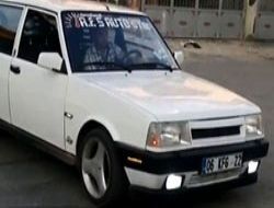 Trafikte tehlikeli gösteri