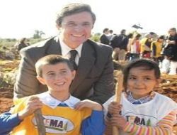 İki yılda bir milyon fidan