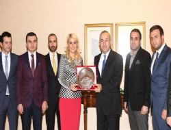 ANGİAD'dan Çavuşoğlu'na ziyaret