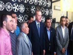 Başbakan Erdoğan'dan esnaf ziyareti