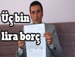 Kimliğini kaybeden vatandaşa borç şoku