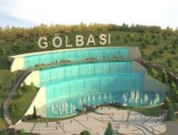 Gölbaşı'na dev şelale