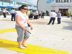 Engelli yolunu kendi seçti