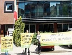 Ankara'da Akkuyu eylemi