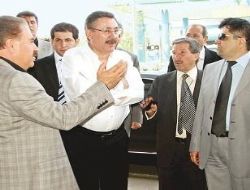 Gökçek, Elmadağ'ı ziyaret etti