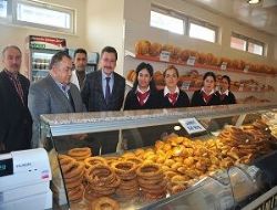Gökçek Halk Ekmek'i gezdi