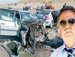 Başkan makam aracıyla kaza yaptı