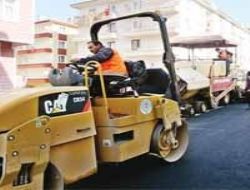 Etimesgut'ta asfalt çalışmaları sürüyor