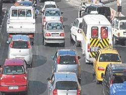 Başkent Ankara'da trafik çilesi