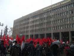 Ankara Adliyesi'nde Sivas davası önlemleri