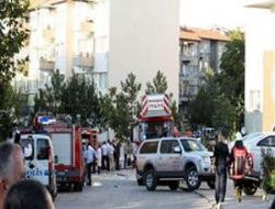Ankara'da doğalgaz patlaması 14 yaralı