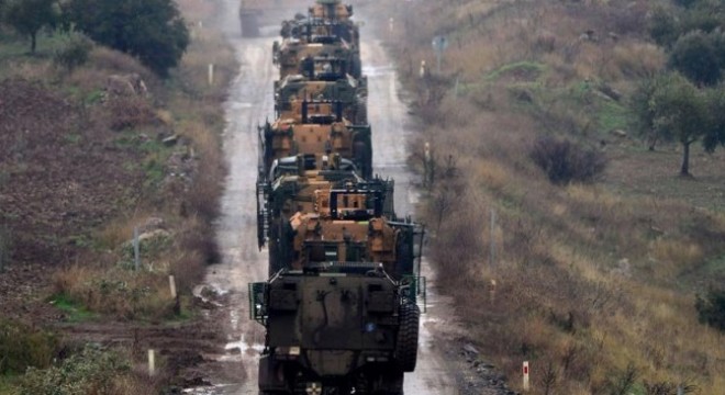 Afrin'e askeri sevkıyat sürüyor