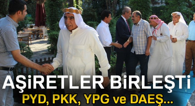 Aşiretlerden PKK ve DEAŞ'a karşı birlik mesajı