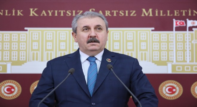 BBP GENEL BAŞKANI DESTİCİ'NİN BASIN TOPLANTISI