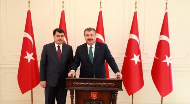 Bakan Koca'dan hayırlı olsun ziyareti