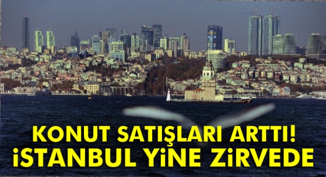 En fazla konut İstanbul'da satıldı