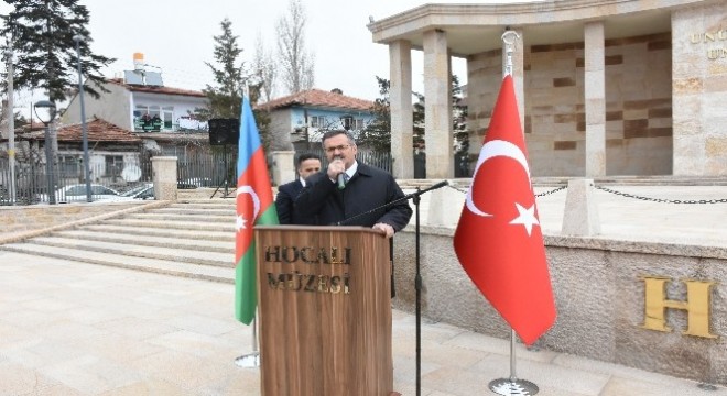 Hocalı şehitleri Kızılcahamam'da anıldı