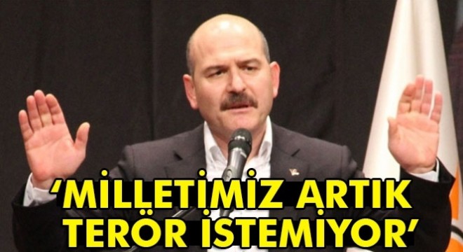 İçişleri Bakanı Soylu: 