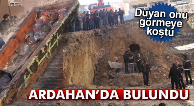 İnşaat kazısında Rus komutana ait mezar çıktı!