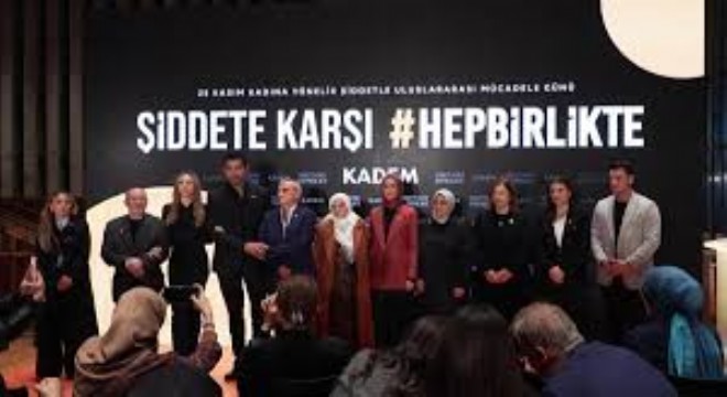 KADEM'den “Şiddete Karşı Hep Birlikte” Kampanyası