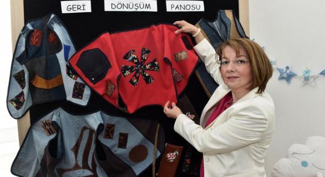 Kıyafetlerle geri dönüşüm