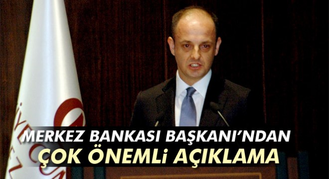 Merkez Bankası Başkanı Murat Çetinkaya'dan çok önemli enflasyon açıklaması